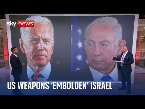 Israel-Hamas war: US weapons support will 'embolden' Netanyahu's negotiating position