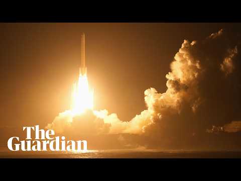Moment Japan launches historic mission to collect rocks from Mars’s moon