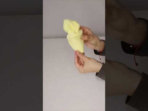 Cómo hacer un helado de toalla 🍦