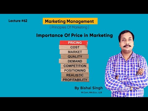 Importance Of Price In Marketing - Principles Of Marketing