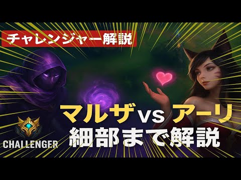 【チャレンジャー解説】マルザvsアーリ徹底指南【LOL】
