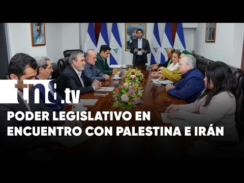Poder legislativo sostiene encuentro con delegaciones de Palestina e Irán - Nicaragua