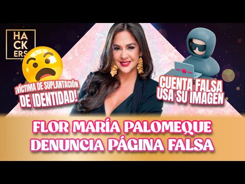 Flor María Palomeque denuncia página falsa que se hace pasar por ella | LHDF | Ecuavisa