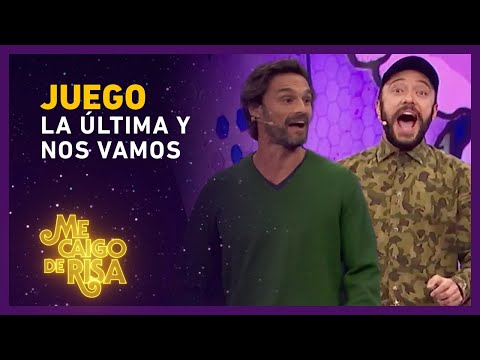 Iván le gana a Poncho mandándolo a la mier... en 'La última y nos vamos' | Me Caigo de Risa