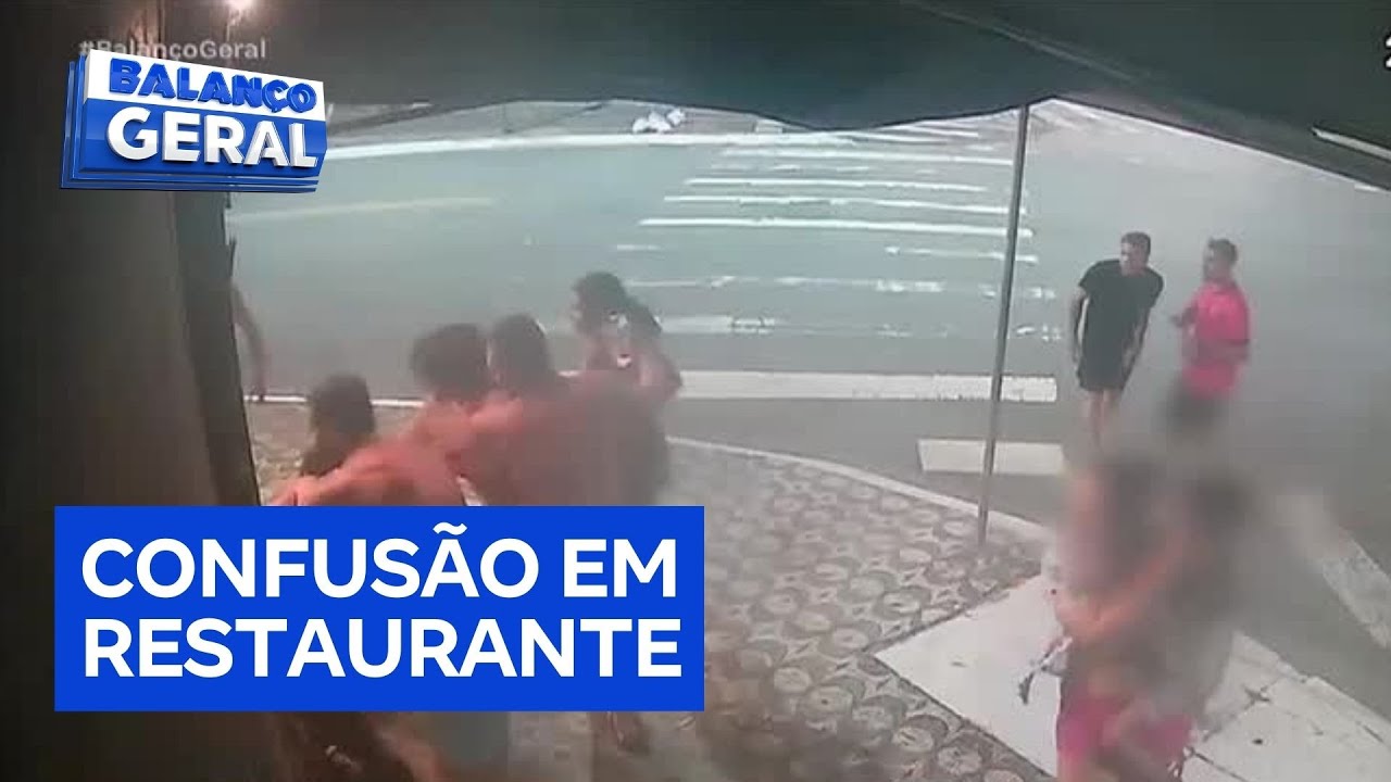 Homem usa banheiro feminino de restaurante e agride funcionária após levar bronca no litoral de SP