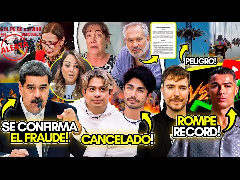 SIAN funado! REVELA en LÁGRIMAS! MARIANA a JUICIO? VENEZUELA en ALERTA! MADURO ataca! CR7! Six FLAGS