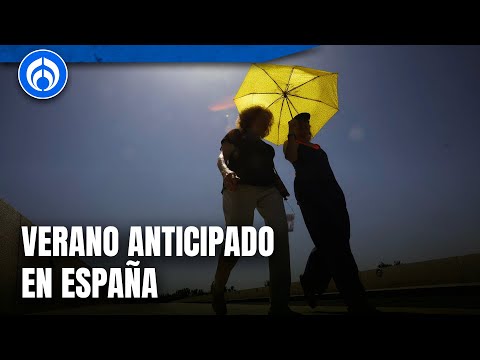 España registra temperaturas récord de hasta 30 grados