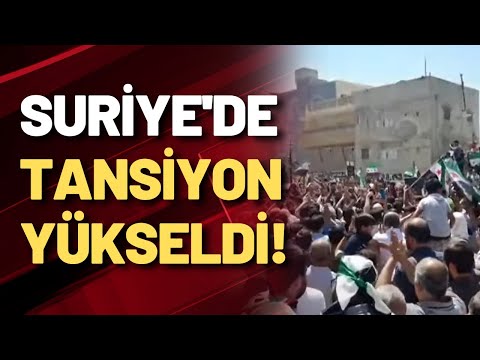 Çavuşoğlu konuştu, Suriye'de tansiyon yükseldi