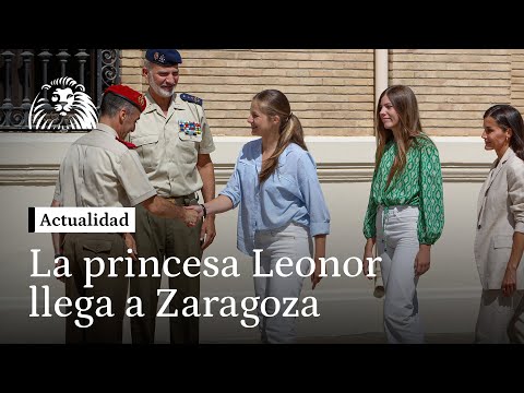 Leonor y los cadetes con el pelo al cero: así fue el primer encuentro con sus compañeros