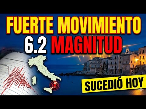 Última Hora: Fuerte Movimiento de 6.2 Sacudió Este Lugar Justo Ahora!!