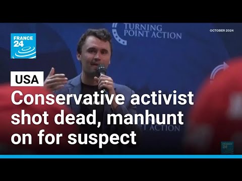 Conservative activist shot dead, manhunt on for suspect • FRANCE 24 English