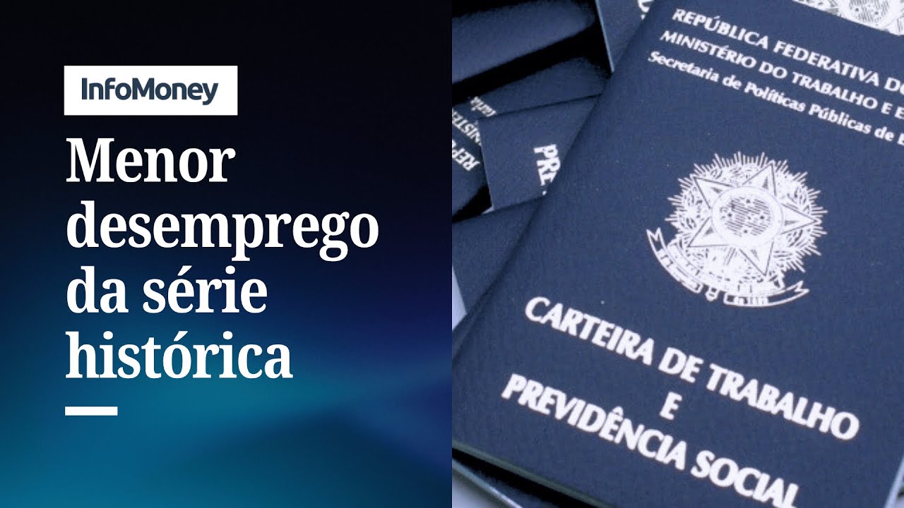 Desemprego fica em 56 até agosto a menor da série histórica | InfoMoney News