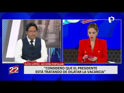 Ilich López: “Pedro Castillo está tratando de dilatar el proceso de vacancia”
