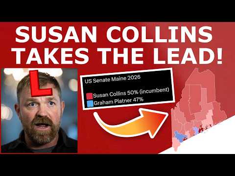 HUGE: Susan Collins Just TOOK THE LEAD in Maine!