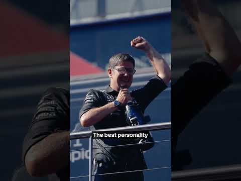 A wholesome visit to the podium today for Lamby and his family 🩶  #f1 #mercedesf1