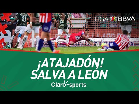 El atajado?n de Rodolfo Cota que salva a Leo?n del primer gol