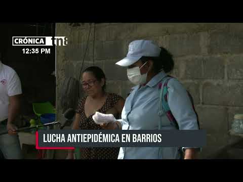 Familias nicaragüenses abren las puertas para colaborar a lucha anti epidémica - Nicaragua