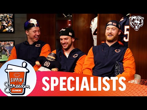 A specialists Thanksgiving | Sippin' with Screeden | Chicago Bears video clip