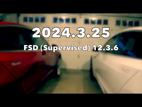 FSD (Supervised) v12.3.6 | Tesla Software Update 2024.3.25