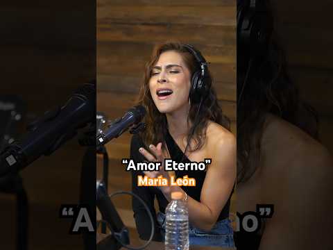 Vaya interpretación de María León  “Amor Eterno”. #JessieEnExa