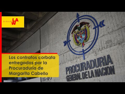 Los contratos corbata entregados por la Procuraduría de Margarita Cabello