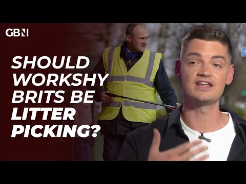 Should Work-shy Brits on Benefits Work for Our Communities? | Litter-picking, cleaning, and painting