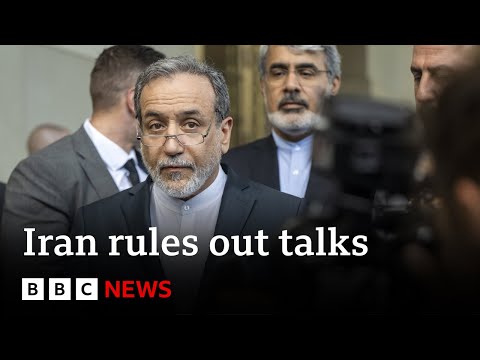 Iran FM warns US involvement would be 'very dangerous' as Israel targets commanders | BBC News