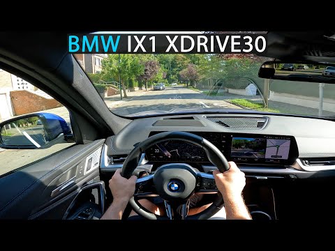 2023 BMW iX1 xDRIVE30 313 HP POV TEST DRIVE