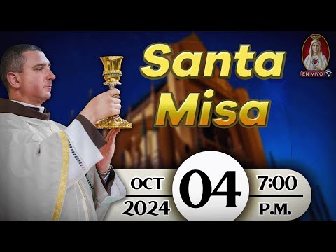 Santa Misa en Caballeros de la Virgen, 04 de octubre de 2024  7:00 p.m.