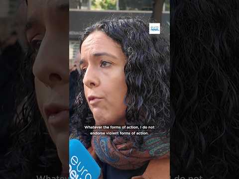 French MEP Manon Aubry speaks to Euronews in Paris