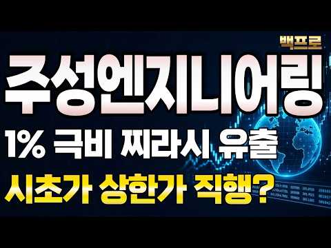 [주성엔지니어링 주가전망] 계좌 녹아내립니다 언론에서 절대 말 안 해주는 끔찍한 진짜 악재... 주주분들 필히 시청 요망