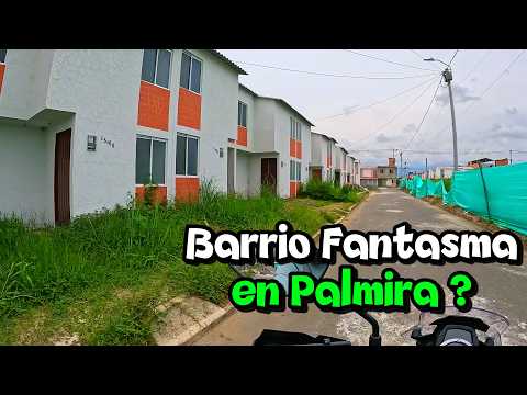 Encontramos un Barrio Deshabitado y Vías Nuevas en Palmira..