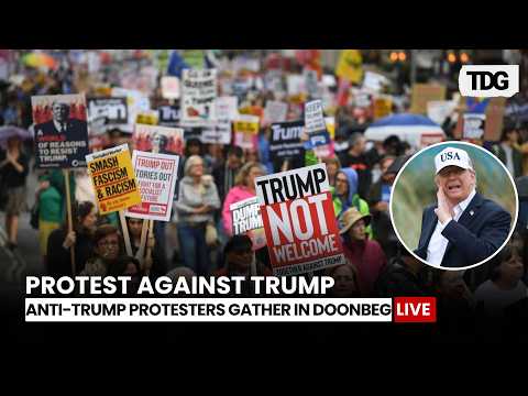 WATCH LIVE | Ireland Protesters Push Back After Trump Expresses Support For United Ireland | LIVE