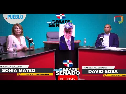 Programa Calor del Pueblo presenta ''Debate para el Senado''  | Candidatos Sonia Mateo y David Sosa