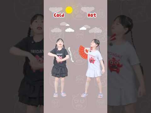 Bé học từ vựng tiếng Anh: Opposite words in English 13 #kidslearning #english #shorts