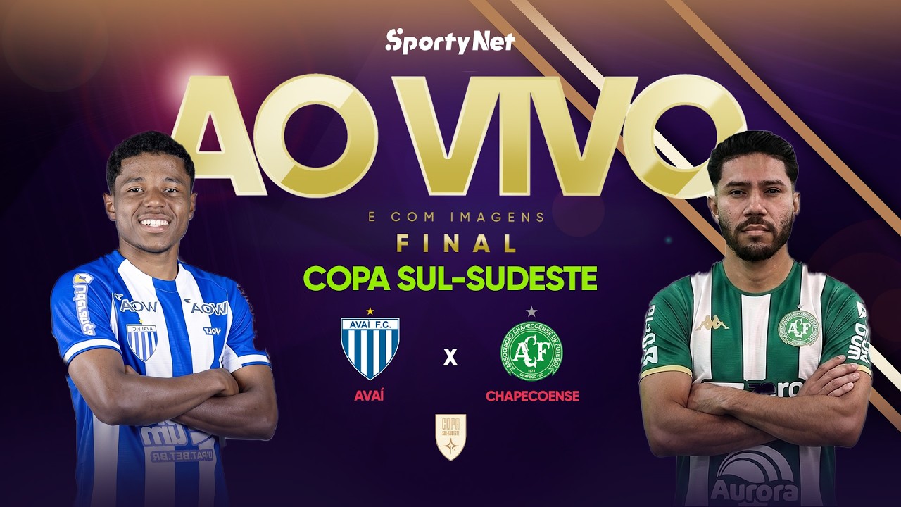 AVAÍ X CHAPECOENSE: AO VIVO E COM IMAGENS | GRANDE FINAL - IDA | COPA SUL-SUDESTE
