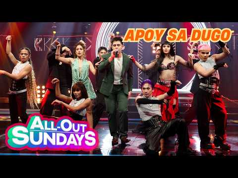 Derrick, Elle, and Ashley’s alluring moves and vocals fill the AOS stage | All-Out Sundays