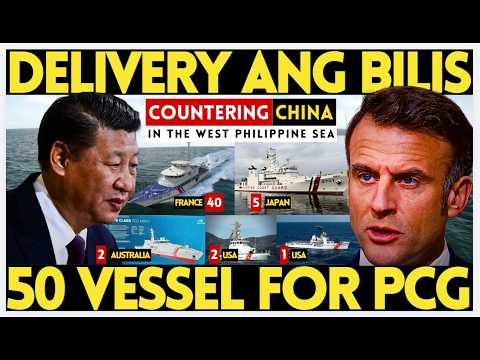 FRANCE MAGPAPADALA NG MGA BARKO PARA SA PILIPINAS, JAPAN-SOUTH KOREA-AMERIKA PINAPALAKAS ANG PINAS