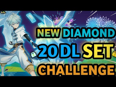 SPECIAL 20 DLS NEW DIAMOND SET CHALLENGE (NEW SET!!) | Growtopia - Set Challenge #474