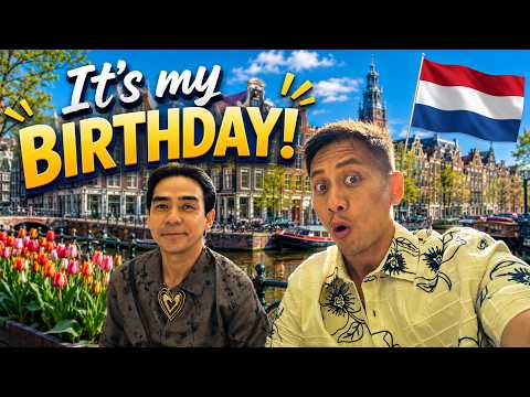 Celebrating My Birthday in Amsterdam, Netherlands | Vlog #1896