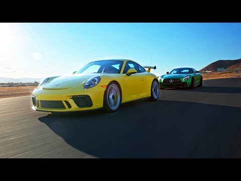 Classical vs. Hard Rock: The Porsche 911 GT3 vs AMG GT R Head 2 Head Preview Ep. 100