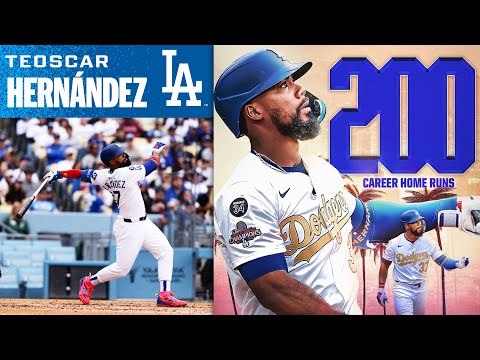 TEO 200! Milestone HR for Teoscar Hernández!