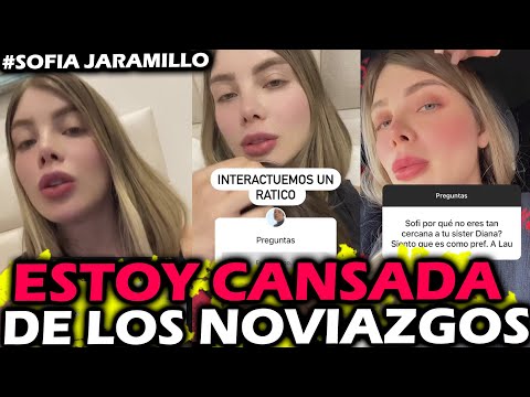 Sofia ?Jaramillo *LOS NOVIAZGO? no son LO MEJOR para ?NOSOTRAS LAS MUJERES* ¿ME FUERO? 1NF1EL