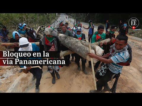 Ministros dialogarán con indígenas que tienen bloqueada la vía Panamericana | El Espectador