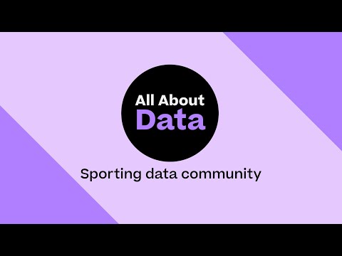 Sporting data community | All About Data