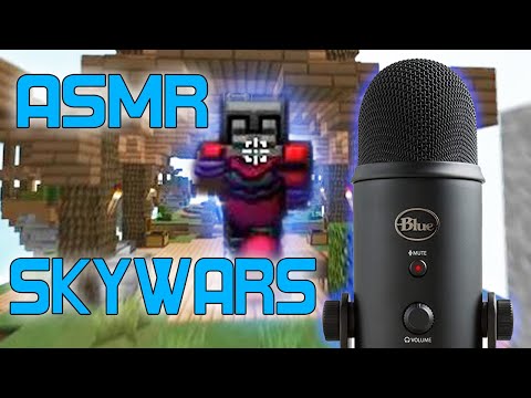 ASMR but I play Minecraft Skywars