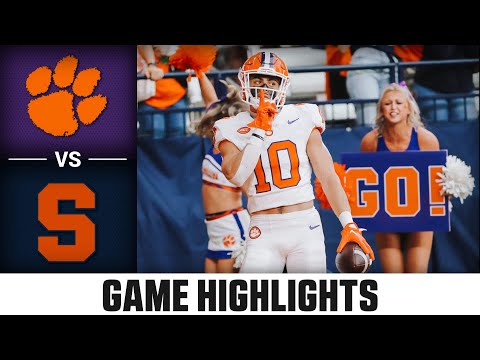 Clemson vs. Syracuse Full Game Replay