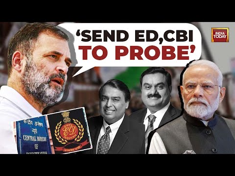 LIVE: PM Modi Links Business Honchos Adani-Ambani To Congress, Rahul Fires Back At Modi Taunt
