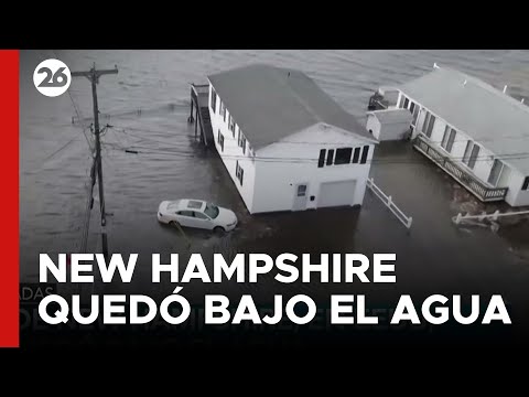 EEUU | La costa de New Hampshire quedó bajo el agua