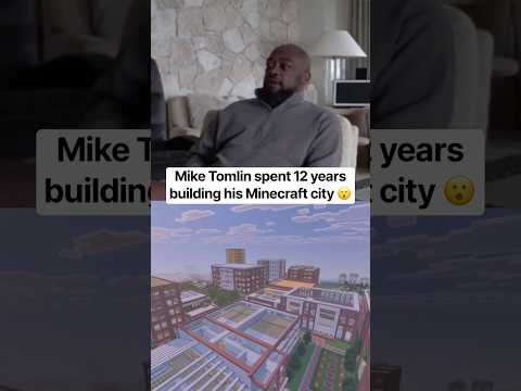 Mike Tomlin's Minecraft <strong>city</strong> <strong>is</strong> epic 🔥